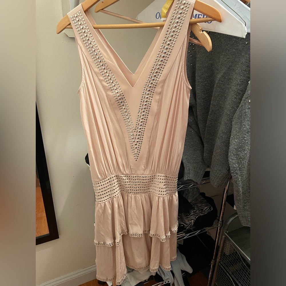 Ramy brook dress size XS worn once - baby pink color